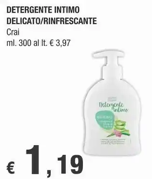 Crai Crai Detergente Intimo Delicato offerta