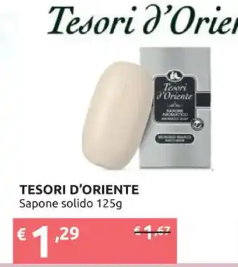 Ipersoap TESORI D'ORIENTE Sapone solido 125g offerta