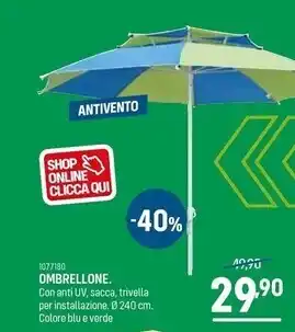 Cfadda Ombrellone offerta