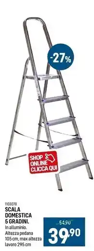 Cfadda Scala domestica 5 gradini offerta