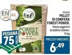 Cfadda Pellet di conifera forest power offerta