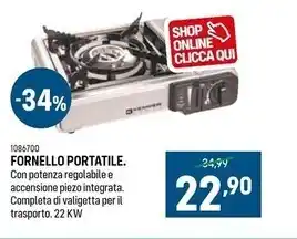Cfadda Kemper fornello portatile offerta