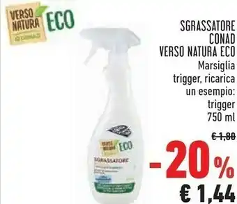 Conad Conad Sgrassatore Marsiglia 750ml offerta