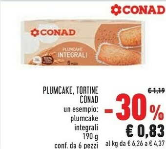 Conad Plum cake offerta