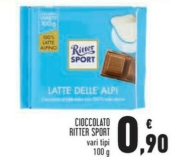 Conad Ritter Sport Cioccolato offerta