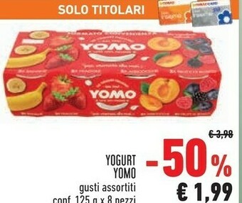 Conad Yomo Go Yogurt E Malto 125 G(ml) offerta