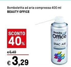 Iper La Grande Beauty office bomboletta ad aria compressa offerta