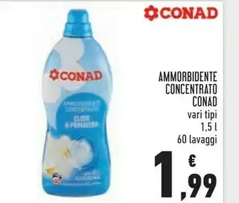 Conad Conad Ammorbidente Concentrato Elisir Di Freschezza 1500ml offerta