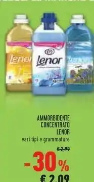Conad Lenor Ammorbidente Concentrato Marsiglia offerta