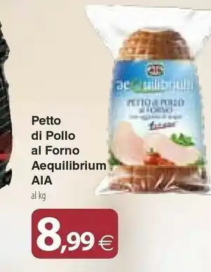 Docks Cash&Carry Aia Petto Di Pollo Al Forno Aequilibrium 80 G(ml) offerta