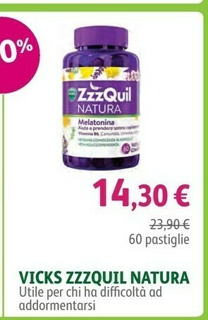 Vicks Zzzquil Natura