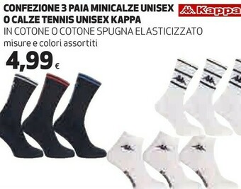 Coop Kappa Calzini offerta