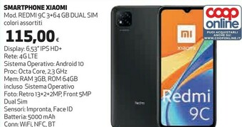 Coop Xiaomi Smartphone android offerta
