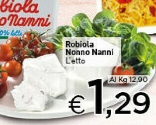 Crai Nonno Nanni Robiola offerta