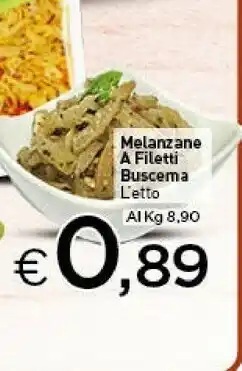 Crai Melanzane A Filetti Buscema offerta