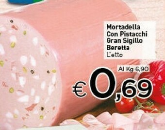 Crai Beretta Mortadella Con Pistacchi Gran Sigillo offerta