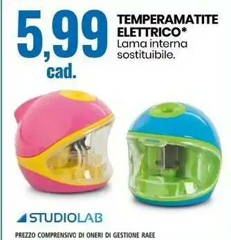 Eurospin Studiolab Temperamatite Elettrico offerta