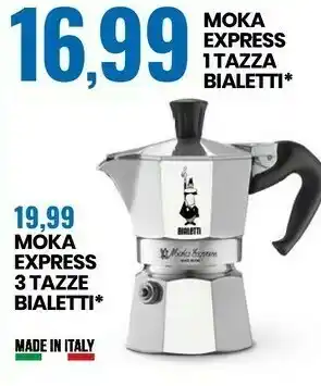 Eurospin Bialetti Moka Express 1 Tazza offerta