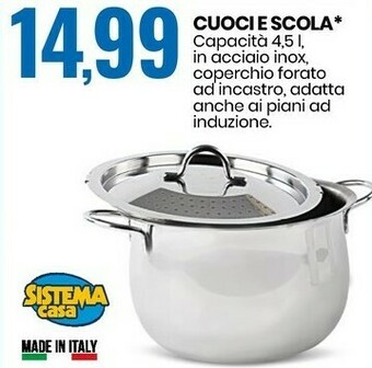 Eurospin Sistema Casa Cuoci E Scola offerta