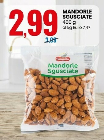 Eurospin Mandorle Sgusciate 400 G offerta