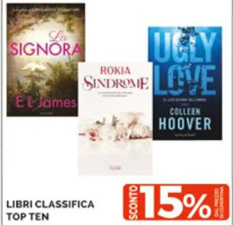 Mercatò LIBRI CLASSIFICA TOP TEN offerta