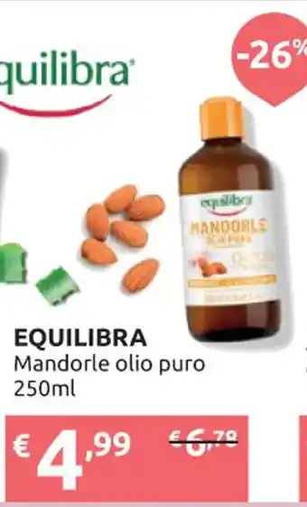 EQUILIBRA Mandorle olio puro 250ml