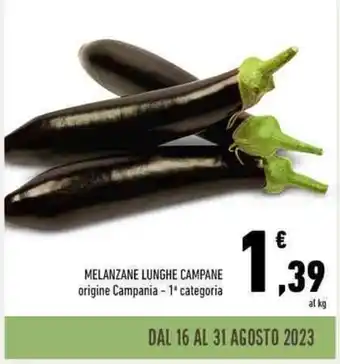 Conad MELANZANE LUNGHE CAMPANE offerta
