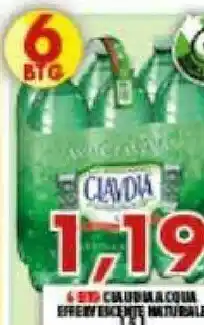 Gros Clavdia - Acqua Minerale Naturale Effervescente Naturale offerta