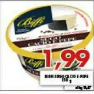 Gros Biffi Sugo Cacio E Pere offerta