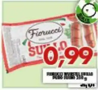 Gros Fiorucci Wurstel Suillo Puro Suino offerta