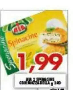 Gros Aia Spinacine Con Mozzarella offerta