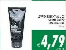 Gros Lovren Essential L C2 Crema Corpo Smagliature 100 Ml offerta