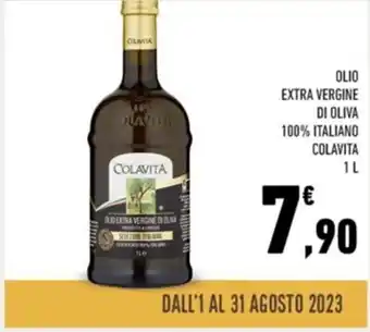 Conad OLIO EXTRA VERGINE DI OLIVA 100% ITALIANO COLAVITA 1L offerta