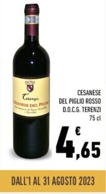 CESANESE DEL PIGLIO ROSSO D.O.C.G. TERENZI 75 cl