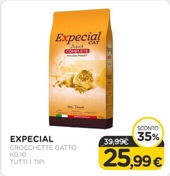 Arcaplanet Expecial - crocchette gatto kg.10 tutti i tipi offerta