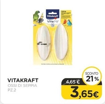 Arcaplanet Vitakraft ossi di seppia pz.2 offerta