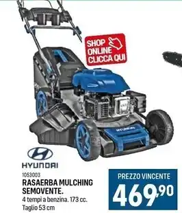 Cfadda Hyundai rasaerba mulching semovente offerta