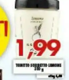 Gros Tonitto Limone Primofiore Il Sorbetto 310 G(ml) offerta