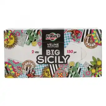 Franzy's Veline multiuso 2 veli franzy's big sicily 150pz offerta