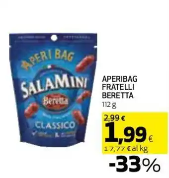 Coop APERIBAG FRATELLI BERETTA 112 g offerta