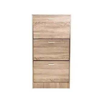 Franzy's Fz scarpiera 3 ante 63x24x120cm legno natural offerta