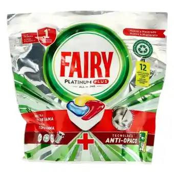 Franzy's Fairy pastigli lavastoviglie platinum plus lemon 12pz offerta