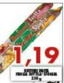 Gros Buitoni Pasta Sfoglia offerta