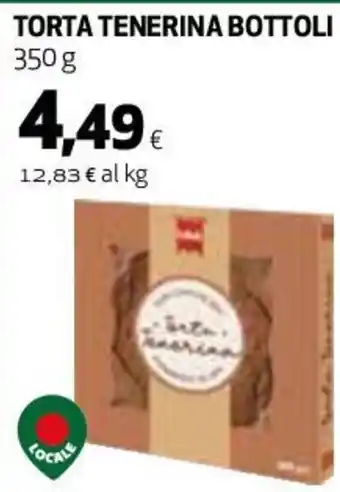 Coop TORTA TENERINA BOTTOLI 350 g offerta