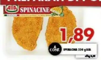 MA Supermercati Aia Spinacine Classica 220 G(ml) offerta