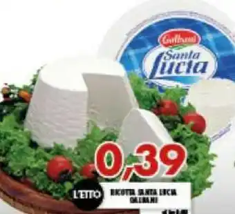 MA Supermercati Galbani Ricota Santa Lucia offerta