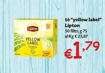 Pam Lipton - Yellow Label Tea offerta