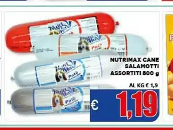 Vivo Supermercati Nutrimax Cane Salamotti offerta