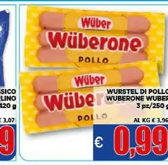 Vivo Supermercati Wuber One Di Pollo 250 G(ml) offerta