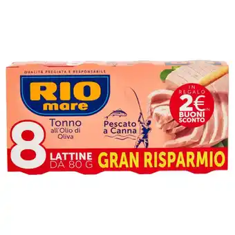 Iperal Tonno rio mare pescato a canna offerta